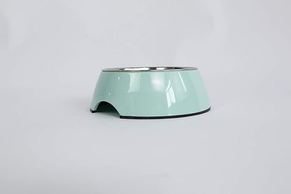 Pet Bowls Stainless Steel Dog Cat Pet Bowl Universal Pet Water and Food Bowls 4 Sizes and 5 Colors Available (XL, Green)