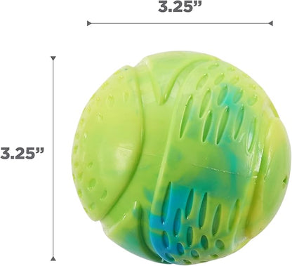 Outward Hound Grunt N' Punt Tennis Ball - Fetch Ball Dog Toy, Multi