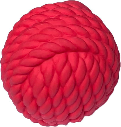 WantChew Latex Dog Squeaky Chew Toy Chrismas Series (Santa Ball)