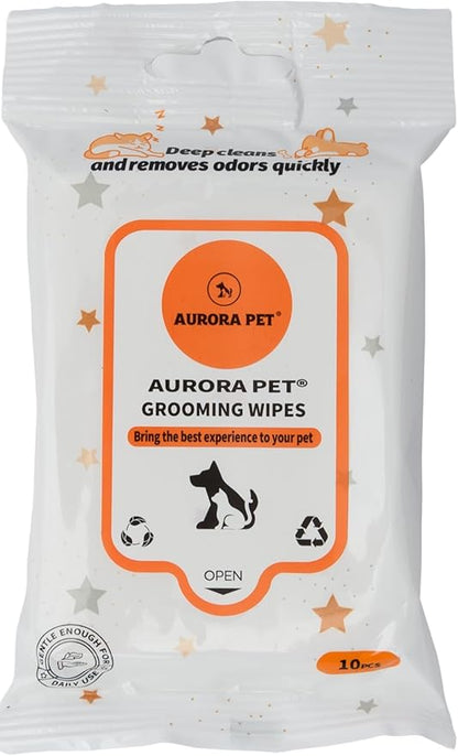 Cat Breeze Enhanced Litter Pellets, Active Clean Scent, 7 lb Refill with Aurora Pet Care Wipes