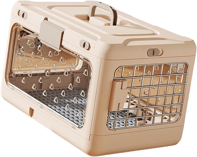 Foldable Pet Carrier with Anti Pee Layer and Spacious Inside for Comfort Compact Pet Carrier