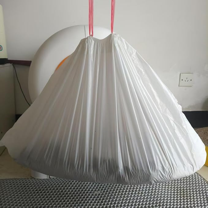 100Pack Extra Large Cat Litter Box Liners with Drawstring Compatible for Litter Box Litter Robot 4, 4Mil Thickened Cat Litter Bags, 9-11 Gallon Litter Liners for Litter Robot Bags