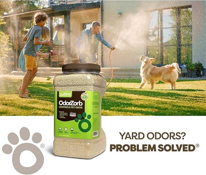 Zeofill Starter Pack - Backyard Deodorizer – Pet Urine Odor Eliminator - Outdoor Use – Eliminator & Deodorizer