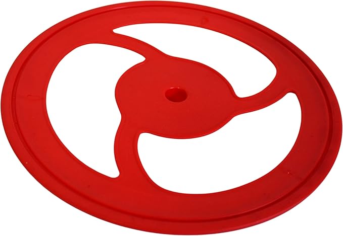 Dependable Industries inc. Essentials 2-Pack 10 Inch Aerodynamic Flying Discs – Lightweight Plastic Throwing Disc for Outdoor Play and Dog Fetch, Assorted Colors