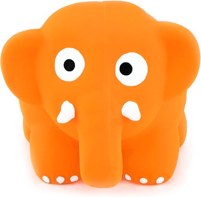 CHIWAVA 3 Pack 3.2'' Squeak Latex Puppy Toy Cute Standing Animal Sets Pet Interactive Play for Small Dogs Assorted Color