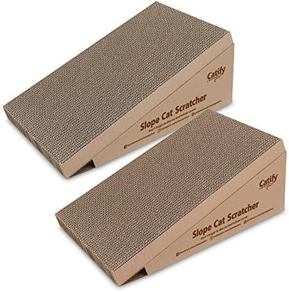Best Pet Supplies Catify Cat Scratcher Pads - Slope, 2-Pack by BestPetSuppliesLLC