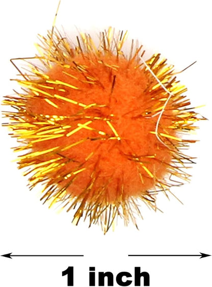 Youngever 30 Pack Sparkle Balls - Interactive Cat & Kitten Toys