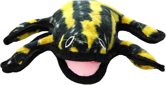 TUFFY - World's Tuffest Soft Dog Toy - Desert - Multiple Layers. Made Durable, Strong & Tough. Interactive Play (Tug, Toss & Fetch). Machine Washable & Floats (Phrog, Large 2 Pack)
