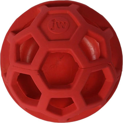 JW Pet Company 43510 Treat N Squeak Toy for Pets, Assorted (Red/Green/ Blue)