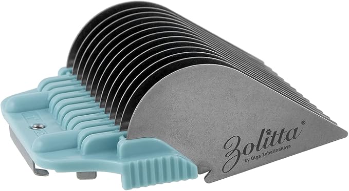 Professional Pet Dog Grooming Wide Attachment Comb | #E 25mm 1" | For A5 Type Blade | Easy Snap-On Design