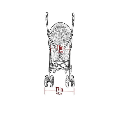 Pet Gear Travel Lite Plus Stroller, Compact, Easy Fold, No Assembly Required, Large Wheels for Cats and Dogs up to 15 pounds, Blue Oasis
