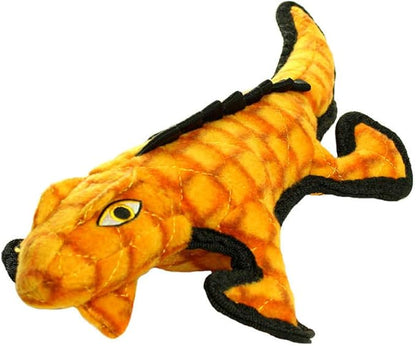TUFFY - World's Tuffest Soft Dog Toy - Desert - Multiple Layers. Made Durable, Strong & Tough. Interactive Play (Tug, Toss & Fetch). Machine Washable & Floats (Gila Monster, Large 2 Pack)