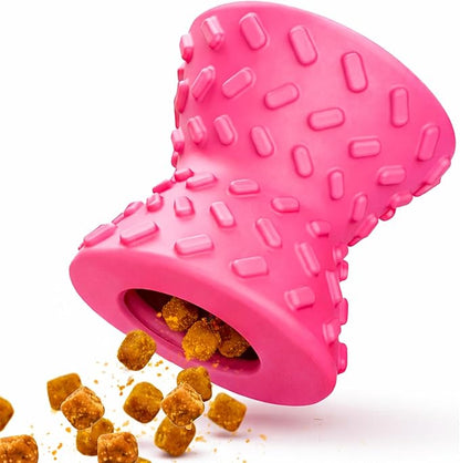 Dog Puzzle Toy – Treat-Dispensing Dog Toy to Keep Dogs Busy, Interactive Dog Toy for Mental Stimulation & Boredom Relief,Slow Feeder Dog Toy for Small & Medium Dogs