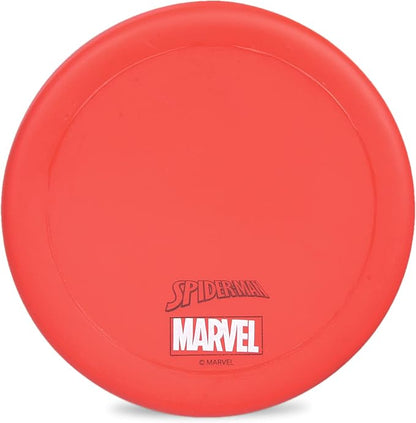 Marvel Comics for Pets Vinyl Spider-Man Dog Toy | Small Squeaky Dog Toy Spiderman Logo | Spiderman Toys for Pets, Marvel Comics Collection Squeaky Dog Toys Small Dog Toy, 4 Inch