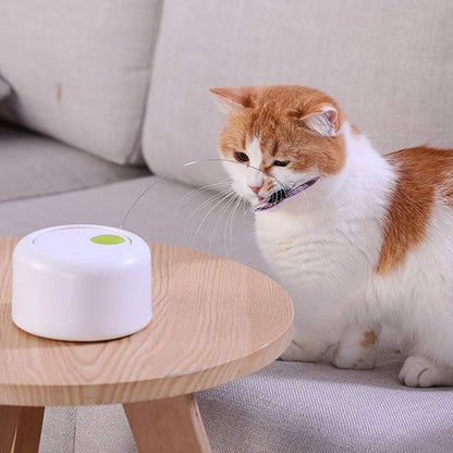 ALL FOR PAWS Motion Activate Cat Toys Interactive Flutter Butterfly Kitten Enrichment Toy with One Replacement for Indoor Cats