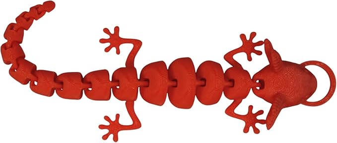 Pineapple Cat Toy Lizard Wand Attachment (Red)
