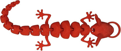 Pineapple Cat Toy Lizard Wand Attachment (Red)
