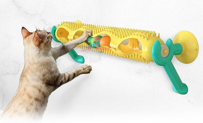 Cool Runners Cat Scratcher Ball Track Toy - Assorted Colours