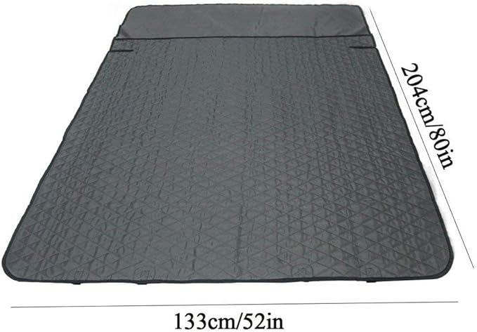J&C Pet Cargo Liner,Cargo Cover for Dogs,Trunk Liner,Seat Protector for Cars,Heavy Duty Dog Car Seat Cover for SUV Trucks,Non Slip Waterproof Universal (Grey)