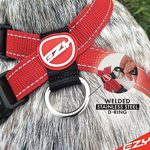 EzyDog Chest Plate No Pull Dog Harness, Escape Proof - X-Large, Blue - Image 6