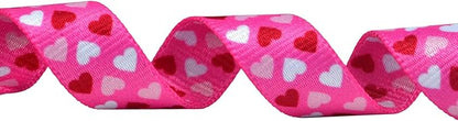 Dog Collar - Adjustable Heart Dog Collar - Love Theme - Perfect for Small Medium Large Dogs(Pink Heart,S)