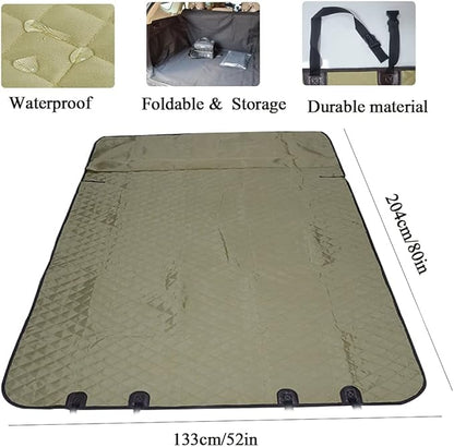 J&C Trunk Dog Cover Car Trunk Cover Heavy Duty Dog Trunk Cover Pet Cargo Liner SUV Trunk Cover for Dogs Waterproof Pet Cargo Liner for SUV Dog Trunk Cover for SUV Dog Car Seat Cover for Back Seat