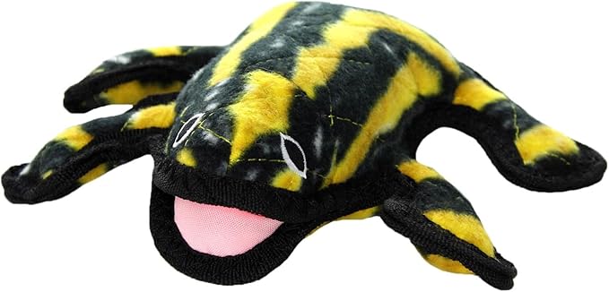 TUFFY - World's Tuffest Soft Dog Toy - Desert - Multiple Layers. Made Durable, Strong & Tough. Interactive Play (Tug, Toss & Fetch). Machine Washable & Floats (Phrog, Large)