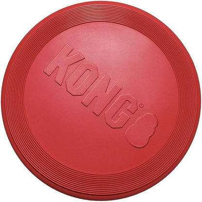 Kong Rubber Flyer,Large 2 Pack, Red