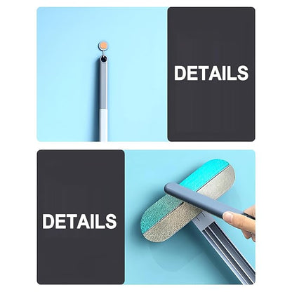 4 in 1 Pet Hair Removal Tool, Multifunctional Pet Hair Remover, Reusable and Washable Dog Cat Hair Cleaning Removal Brush with Long Handle