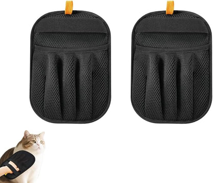 Electrostatic Hair Removal Gloves Reusable Pet Hair Cleaning Gloves for Removing Cat and Dog Hair from Clothes, Sofas, Carpets, and Dust. Household Hair Removal Brush (2)