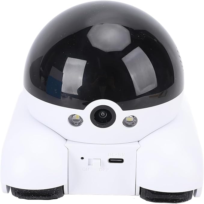 Pet Camera, 1080p Security Camera for Home, Movable Robot Pet Cam Indoor with Phone App, Wireless Dog/Cat/Baby Monitor WiFi Version+32G SD Card, 2-Way Talk, Night Vision, Motion Detection