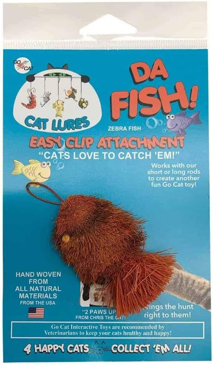 Da Goldfish Teaser Wand Cat Toy Replacement Lure by Go Cat