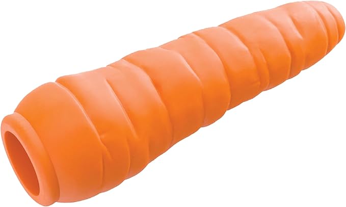 Outward Hound by Planet Dog Foodies Carrot Treat-Dispensing Dog Chew Toy, Orange