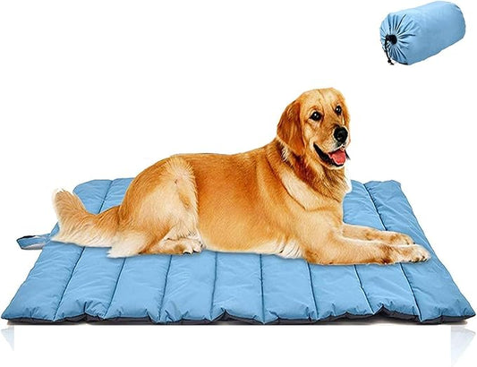 CHEERHUNTING Outdoor Dog Bed, Waterproof, Washable, Large Size, Durable, Water Resistant, Portable and Camping Travel Pet Mat 51X35