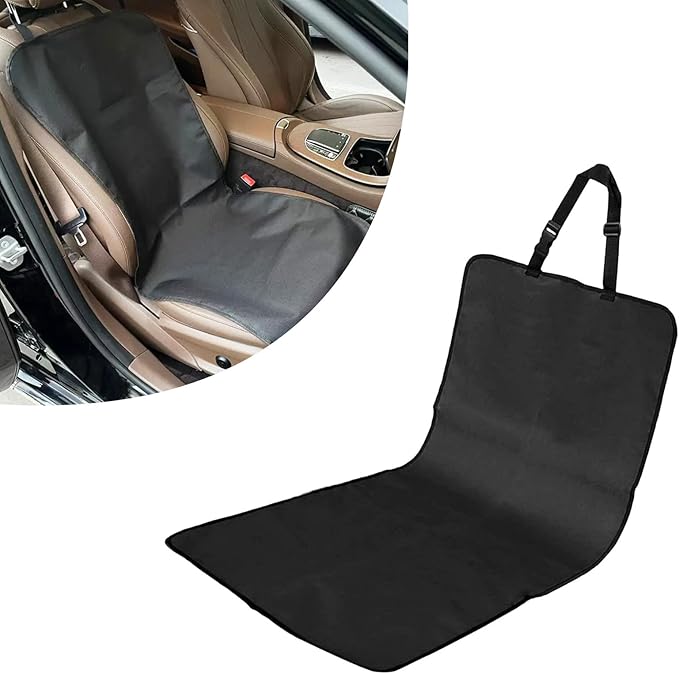 Vehicle-Mounted Pet mat Dog mat Front seat Cover aterproof Non-Slip Seat Protective Cover Oxford Cloth Wear-Resistant Seat Cover Suitable for Cars Trucks SUV
