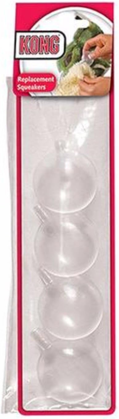 KONG Squeaker Refill Dog Toy, Large, 4 per Pack