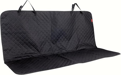 Kaiphy Waterproof Dog Car Seat Cover for Back Seat, Non-Slip & Universal Fit for SUV, Car, Truck with 4 Safety Belt Openings for Secure Travel