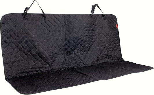 Kaiphy Waterproof Dog Car Seat Cover for Back Seat, Non-Slip & Universal Fit for SUV, Car, Truck with 4 Safety Belt Openings for Secure Travel