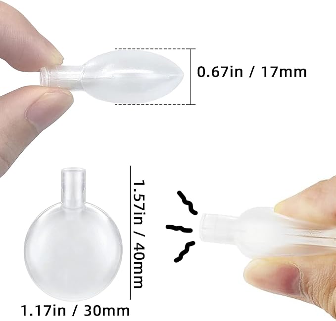 [20 Pcs] Replacement Squeakers for Dog Toys - 30mm Noise Maker Repair Squeaky Dog Toys, Replacement Parts for Squeaky Toy