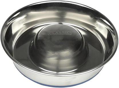 Classic Pet Products Classic Super Premium Steel Slow Feeder, Small, 880 ml