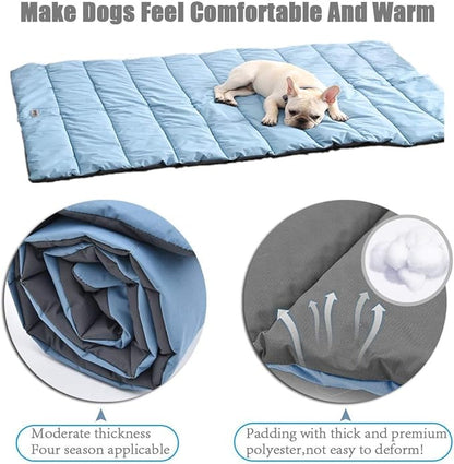 CHEERHUNTING Outdoor Dog Bed, Waterproof, Washable, Large Size, Durable, Water Resistant, Portable and Camping Travel Pet Mat 51X35