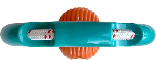FOUFIT FouFouBrands Hide n Seek Tug-O-Rope Treat Dispensing Nosework Toy for Dogs, Ring