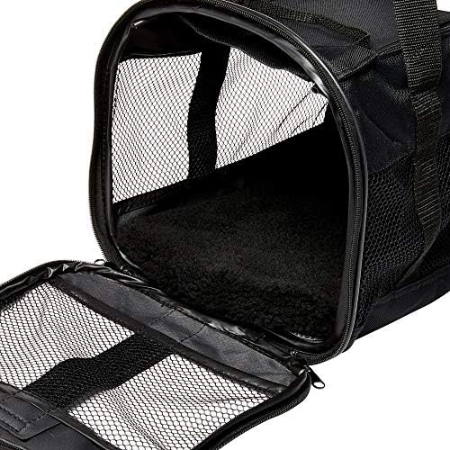 Petmate Kennel Cab Soft-Sided Dog & Cat Carrier, up to 10lbs, 17in, Black - Image 6
