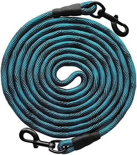 BTINESFUL Dog Tie Out Long Tether 8/12/20/30/50/75ft Rope Dog Lead for Yard by BTINESFUL