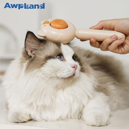 Dog Brush for Shedding, Gentle Self Cleaning Pet Brush with Release Button for Cats and Dogs, Easy to Remove Loose Hair Daily Grooming Tool During Shedding Season