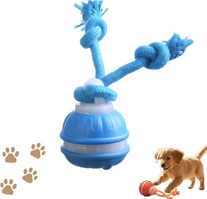 Interactive Dog Toys,Dog Ball,Automatic Rolling Moving for Interactive Dog Toys,Upgraded 360° Smart Automatic Rolling,Toy Wicked Ball for Boredom & Training for Puppy Small Dogs (Blue)