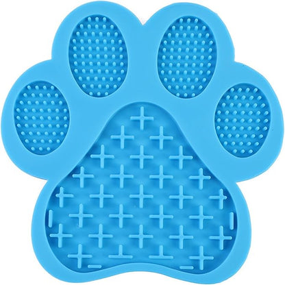 Dog Lick Mat for Dogs, Non-Slip Silicone Snuffle Mat for Pet, Pet Supplies for Anxiety Relief & Slower Eating (Blue)