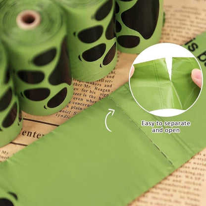 Dog Poop Bags Rolls 540 Count, Unscented Refill Rolls, 9" X 13" Doggie Poop Bags, Dog Waste Bags BY PobbY