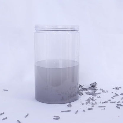 Tofu Cat Litter Activated Carbon no Fragrance 5.5 Lbs, Can Flush Down Toilets or drains, Low Tracking Cat Litter 2mm Pellets.