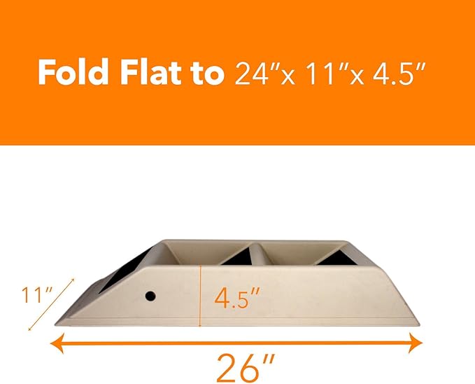 Etna Plastic Folding Pet Steps